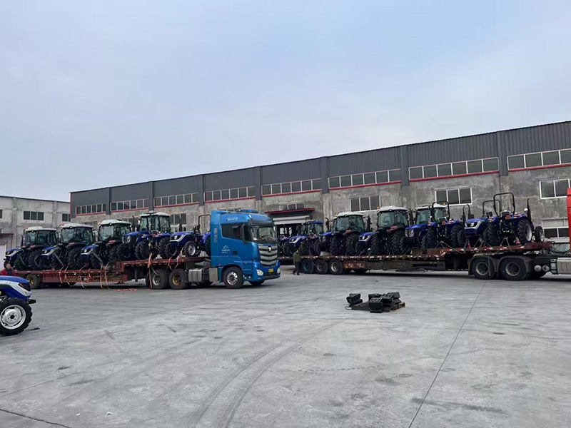 „Glory Farm Tractor“, išsiųstas į Centrinės Azijos apdailos pakrovimą