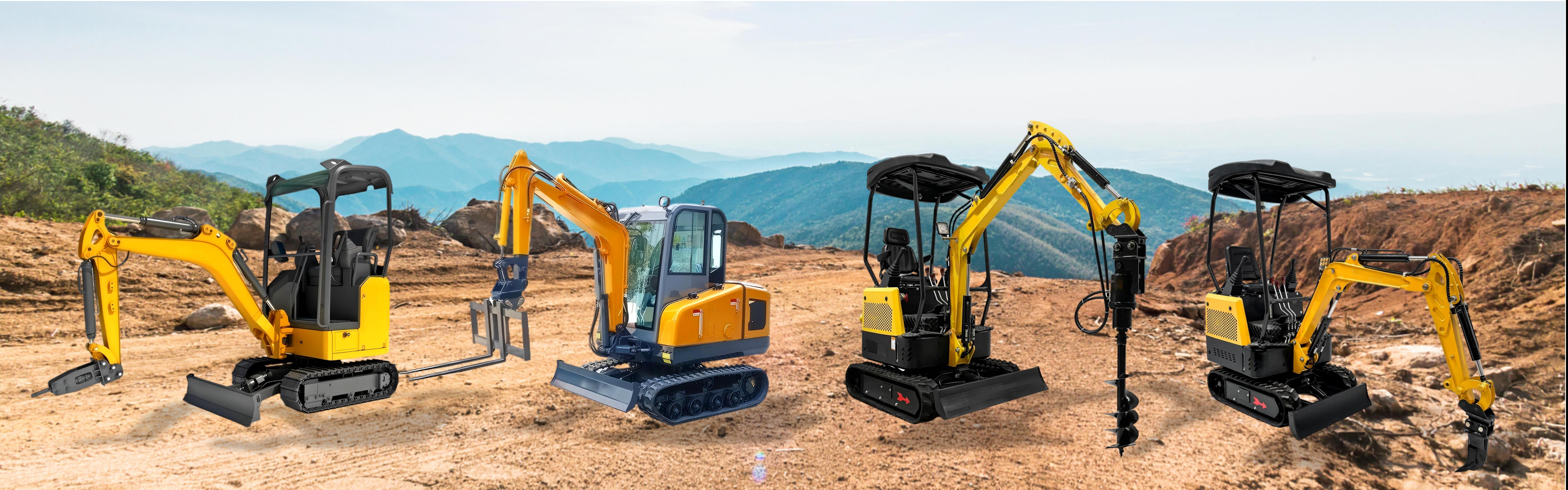 Mini Ekskavatoriaus priedai